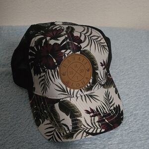 NWOT Unisex Robin Ruth Tropical Leaf Mesh Cap